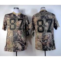 Rob Gronkowski camo football jersey - New England #87 camo jersey by NEW