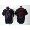 [NEW,Lights-Out]Julio Jones Football Jersey -Atlanta #11 Black Jersey