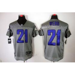 [NEW,Gray-Shadow]Lardarius Webb Football Jersey -Baltimore #21 Gray Jersey