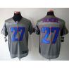 [NEW,Gray-Shadow]Stephon Gilmore Football Jersey -Buffalo #27 Gray Jersey