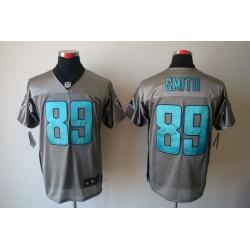 [NEW,Gray-Shadow]Steve Smith Football Jersey -Carolina #89 Gray Jersey