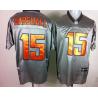 [Rbk,Gray-Shadow]Brandon Marshall Football Jersey -Chicago #15 Gray Jersey