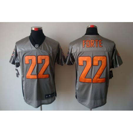 [NEW,Gray-Shadow]Matt Forte Football Jersey -Chicago #22 Gray Jersey