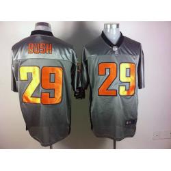 [NEW,Gray-Shadow]Michael Bush Football Jersey -Chicago #29 Gray Jersey