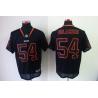 [NEW,Lights-Out]Brian Urlacher Football Jersey -Chicago #54 Black Jersey