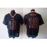 [NEW,Lights-Out]A.J. Green Football Jersey -Cincinnati #18 Black Jersey