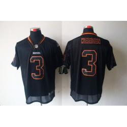 [NEW,Lights-Out]Brandon Weeden Football Jersey -Cleveland #3 Black Jersey