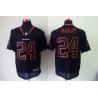 [NEW,Lights-Out]Champ Bailey Football Jersey -Denver #24 Black Jersey