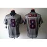 [NEW,Gray-Shadow]Matt Schaub Football Jersey -Houston #8 Gray Jersey