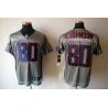 [NEW,Gray-Shadow]Andre Johnson Football Jersey -Houston #80 Gray Jersey