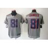 [NEW,Gray-Shadow]Owen Daniels Football Jersey -Houston #81 Gray Jersey