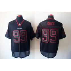 [NEW,Lights-Out]J.J. Watt Football Jersey -Houston #99 Black Jersey