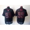 [NEW,Lights-Out]J.J. Watt Football Jersey -Houston #99 Black Jersey