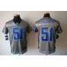 [NEW,Gray-Shadow]Pat Angerer Football Jersey -Indianapolis #51 Gray Jersey