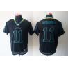 [NEW,Lights-Out]Blaine Gabbert Football Jersey -Jacksonville #11 Black Jersey