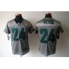 [NEW,Gray-Shadow]Darrelle Revis Football Jersey -NY-J #24 Gray Jersey