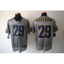 [NEW,Gray-Shadow]Eric Dickerson Football Jersey -St. Louis  #29 Gray Jersey