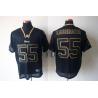 [NEW,Lights-Out]James Laurinaitis Football Jersey -St. Louis  #55 Black Jersey