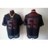 [NEW,Lights-Out]London Fletcher Football Jersey -Washington #59 Black Jersey