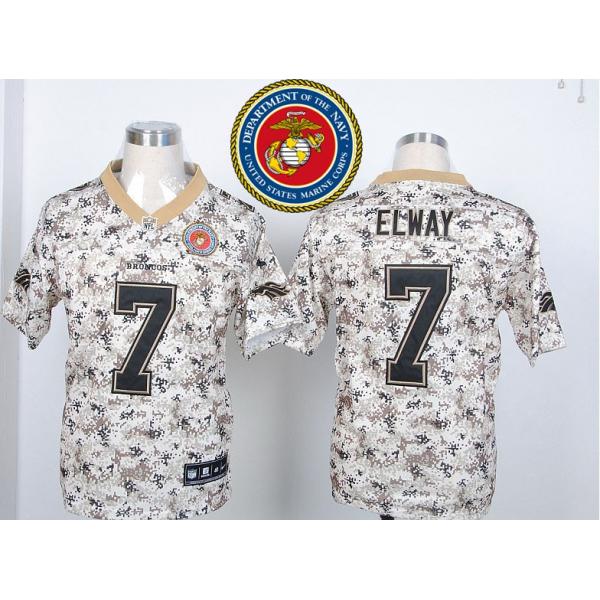 John Elway football jersey -Denver #7 jersey(MCCUU,Desert Digital Camo I)