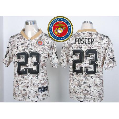 Arian Foster football jersey -Houston #23 jersey(MCCUU,Desert Digital Camo I)