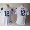 LUCK Indianapolis #12 Womens Football Jersey - Andrew Luck Womens Football Jersey (White)_Free Shipping