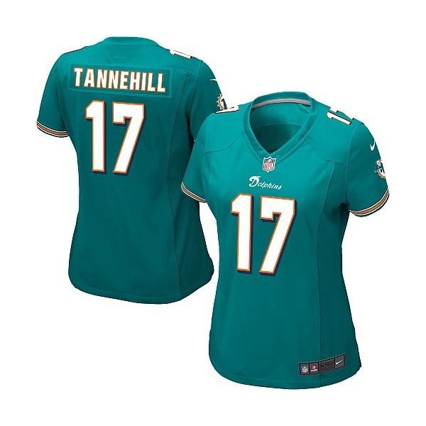 TANNEHILL Miami #17 Womens Football Jersey - Ryan Tannehill Womens Football Jersey (Green)_Free Shipping