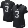 PALMER Oakland #3 Womens Football Jersey - Carson Palmer Womens Football Jersey (Black)_Free Shipping