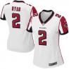 RYAN Atlanta #2 Womens Football Jersey - Matt Ryan Womens Football Jersey (White)_Free Shipping