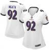 NGATA Baltimore #92 Womens Football Jersey - Haloti Ngata Womens Football Jersey (White)_Free Shipping