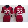 FOSTER Houston #23 Womens Football Jersey - Arian Foster Womens Football Jersey (Red)_Free Shipping