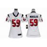 MERCILUS Houston #59 Womens Football Jersey - Whitney Mercilus Womens Football Jersey (White)_Free Shipping