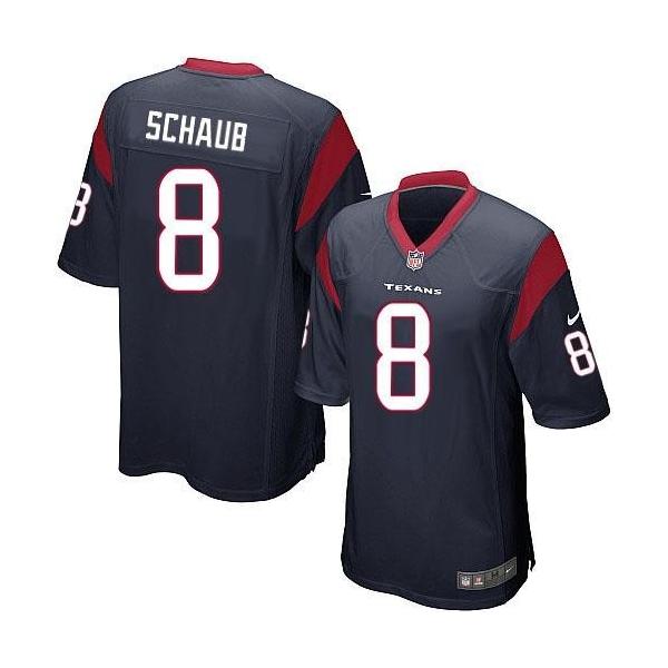 SCHAUB Houston #8 Womens Football Jersey - Matt Schaub Womens Football Jersey (Blue)_Free Shipping