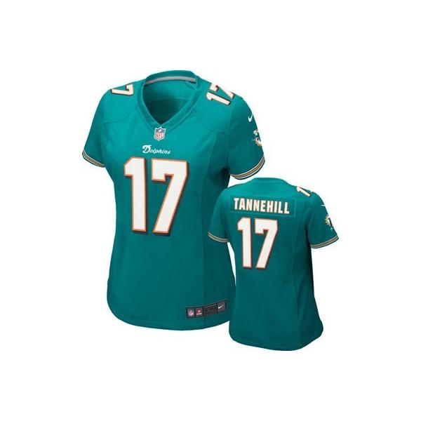 TANNEHILL Miami #17 Womens Football Jersey - Ryan Tannehill Womens Football Jersey (Green)_Free Shipping