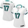 TANNEHILL Miami #17 Womens Football Jersey - Ryan Tannehill Womens Football Jersey (White)_Free Shipping