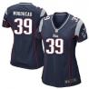 WOODHEAD New England #39 Womens Football Jersey - Danny Woodhead Womens Football Jersey (Blue)_Free Shipping