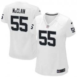 MCCLAIN Oakland #55 Womens Football Jersey - Rolando McClain Womens Football Jersey (White)_Free Shipping