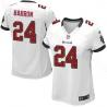 BARRON Tampa Bay #24 Womens Football Jersey - Mark Barron Womens Football Jersey (White)_Free Shipping