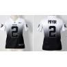 [Drift Fashion] PRYOR Oakland #2 Womens Football Jersey - Terrelle Pryor Womens Football Jersey (White-Black)_Free Shipping