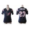 [Fashion II] FOSTER Houston #23 Womens Football Jersey - Arian Foster Womens Football Jersey (Blue)_Free Shipping