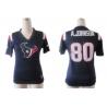 [Fashion II] JOHNSON Houston #80 Womens Football Jersey - Andre Johnson Womens Football Jersey (Blue)_Free Shipping