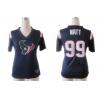 [Fashion II] WATT Houston #99 Womens Football Jersey - J.J. Watt Womens Football Jersey (Blue)_Free Shipping