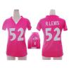 [Fashion I] LEWIS Baltimore #52 Womens Football Jersey - Ray Lewis Womens Football Jersey (Pink)_Free Shipping