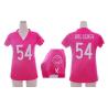 [Fashion I] URLACHER Chicago #54 Womens Football Jersey - Brian Urlacher Womens Football Jersey (Pink)_Free Shipping