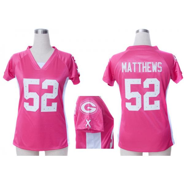womens pink clay matthews jersey | www 