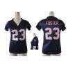 [Fashion I] FOSTER Houston #23 Womens Football Jersey - Arian Foster Womens Football Jersey (Blue)_Free Shipping