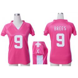 pink drew brees jersey