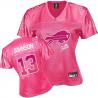 [FEM FAN I] JOHNSON Buffalo #13 Womens Football Jersey - Steve Johnson Womens Football Jersey (Pink)_Free Shipping