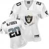 [FEM FAN I] MCFADDEN Oakland #20 Womens Football Jersey - Darren McFadden Womens Football Jersey (White)_Free Shipping