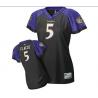 [Field Flirt Fashion I] FLACCO Baltimore #5 Womens Football Jersey - Joe Flacco Womens Football Jersey (Black)_Free Shipping